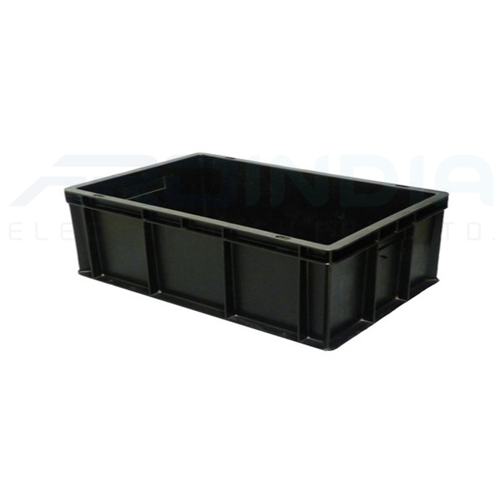 ESD Crate, Size: 605 x 430 x 120 mm